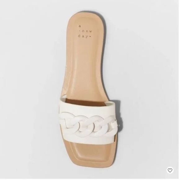 ✨Women's Viv Chain Slide Sandals - A New Day™✨ - Picture 2 of 10